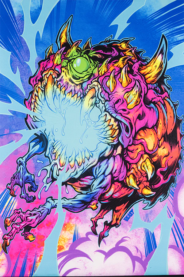 DOOM Eternal Cacodemon Wall Scroll by Beast Wreck - Image 7