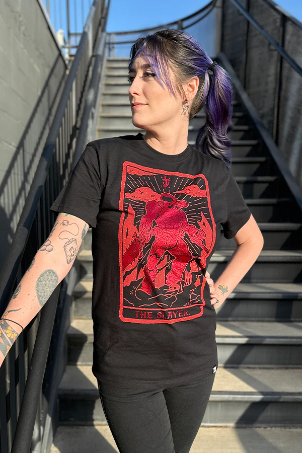 DOOM Slayer Tarot Tee - Image 3