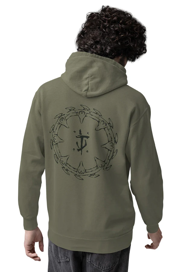 DOOM: The Dark Ages Dark Battleground Hoodie - Image 10