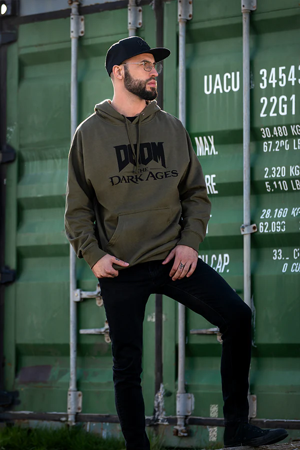 DOOM: The Dark Ages Dark Battleground Hoodie - Image 4