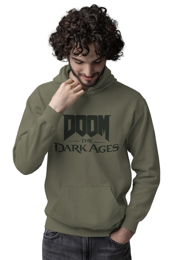 DOOM: The Dark Ages Dark Battleground Hoodie - Image 9