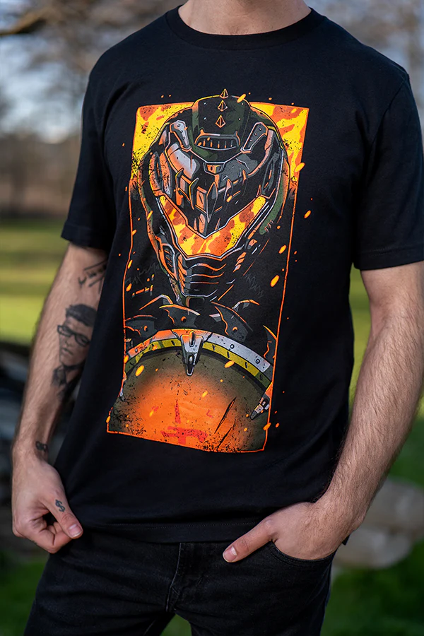 DOOM: The Dark Ages In Flames Tee - Image 5