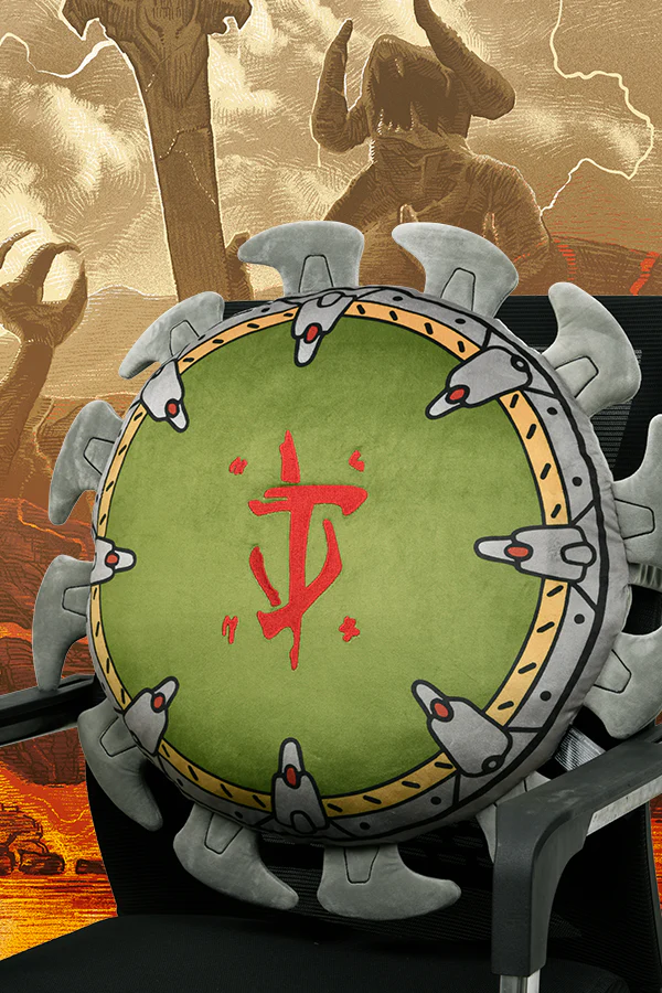 DOOM: The Dark Ages Shield Pillow Plush - Image 2