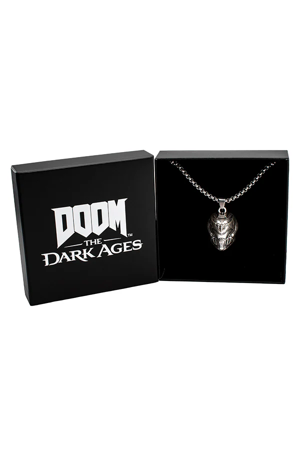 DOOM: The Dark Ages Slayer Helmet Pendant Necklace - Image 2