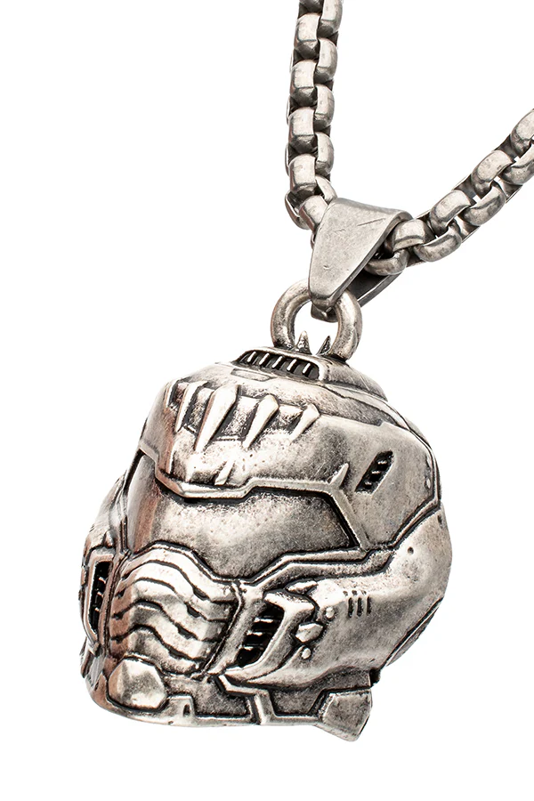 DOOM: The Dark Ages Slayer Helmet Pendant Necklace - Image 6