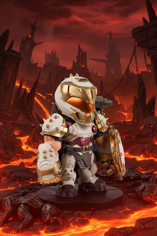 DOOM: The Dark Ages Slayer Mini Collectible Figure (Divinity Variant) - Image 2