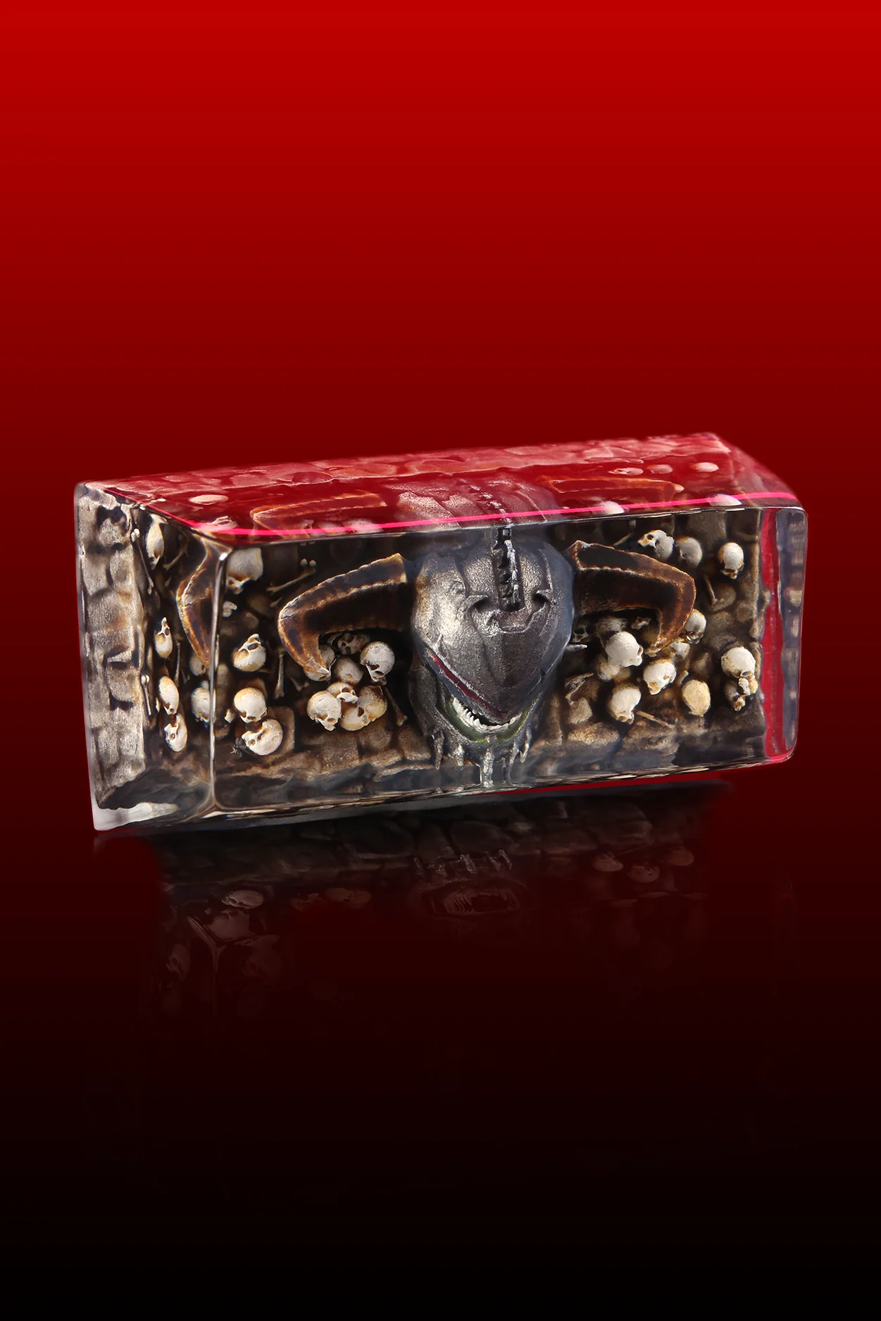 Drop + DOOM: The Dark Ages Mecha Dragon Artisan Keycap - Image 4