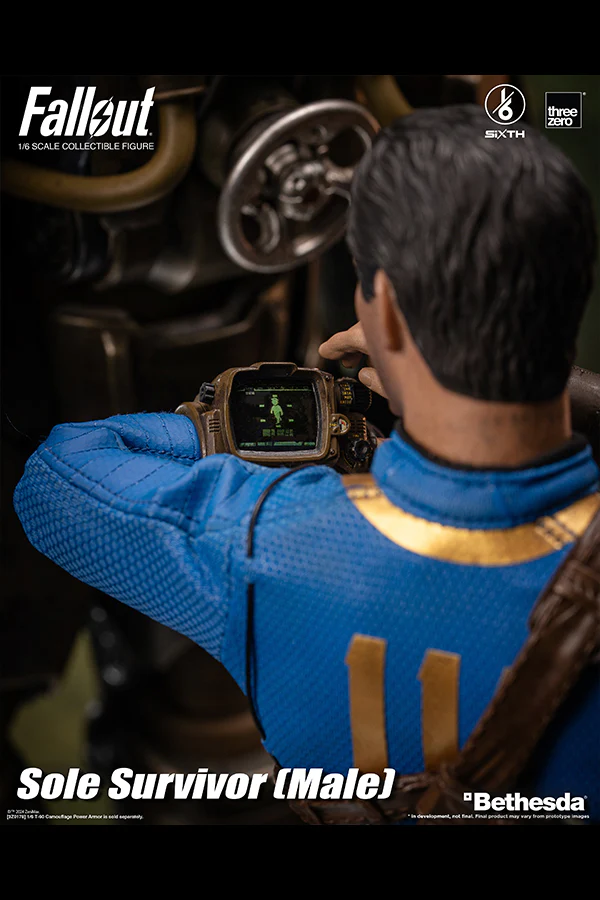 Fallout 1/6 Sole Survivor Male Figure by threezero - Image 3