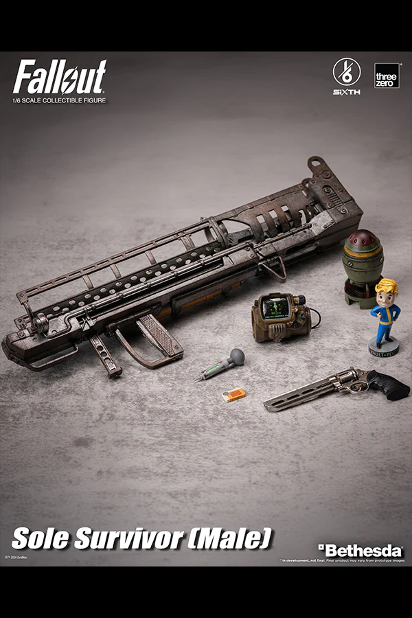 Fallout 1/6 Sole Survivor Male Figure by threezero - Image 7