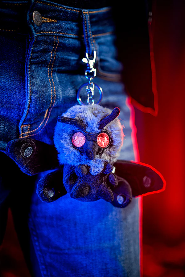 Fallout Chibi Mothman Cryptid Plush Keychain