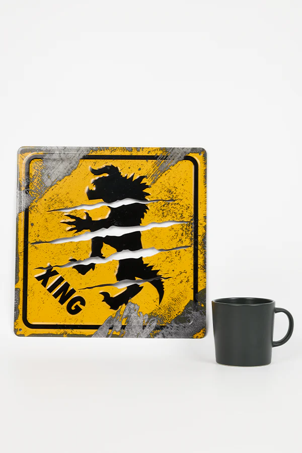 Fallout Deathclaw Crossing Metal Sign - Image 9