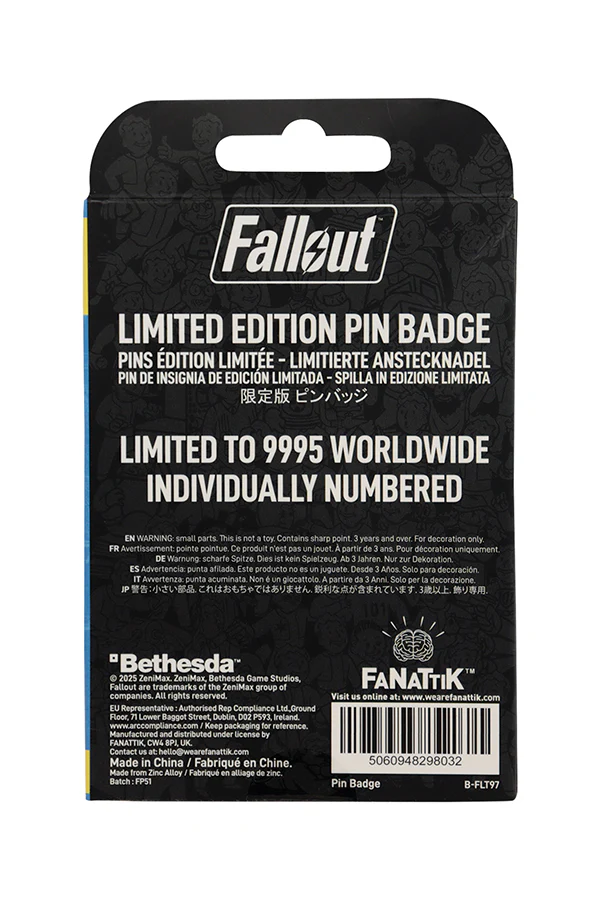 Fallout Limited Edition Charisma Boy Pin Badge - Image 5