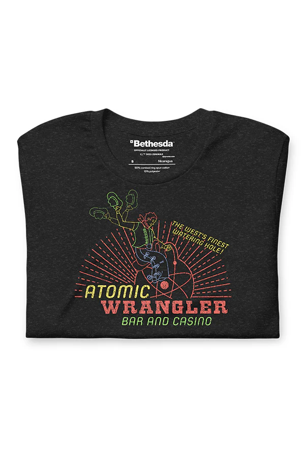 Fallout New Vegas Atomic Wrangler Casino Tee - Image 5