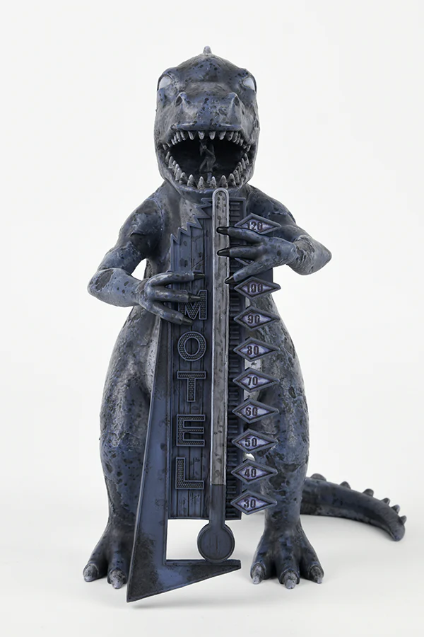 Fallout New Vegas Dinky the T-Rex Statue (Nighttime) - Image 11