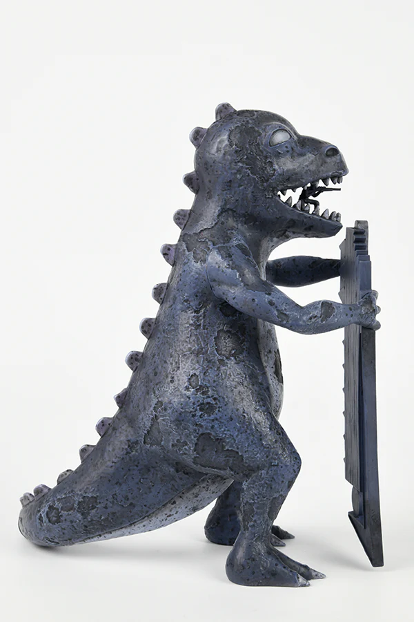 Fallout New Vegas Dinky the T-Rex Statue (Nighttime) - Image 13