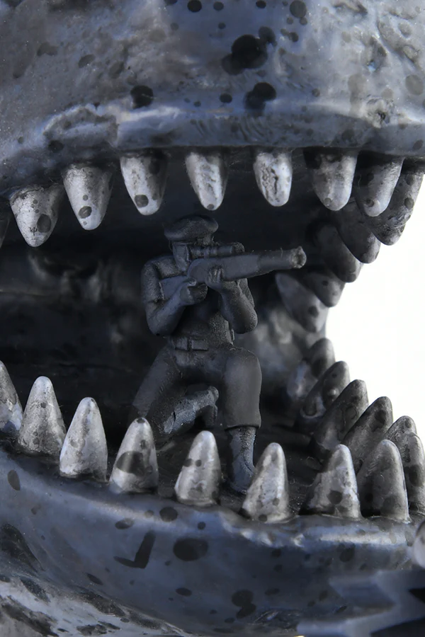 Fallout New Vegas Dinky the T-Rex Statue (Nighttime) - Image 15