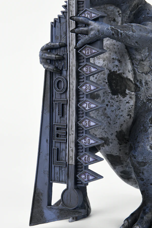 Fallout New Vegas Dinky the T-Rex Statue (Nighttime) - Image 16