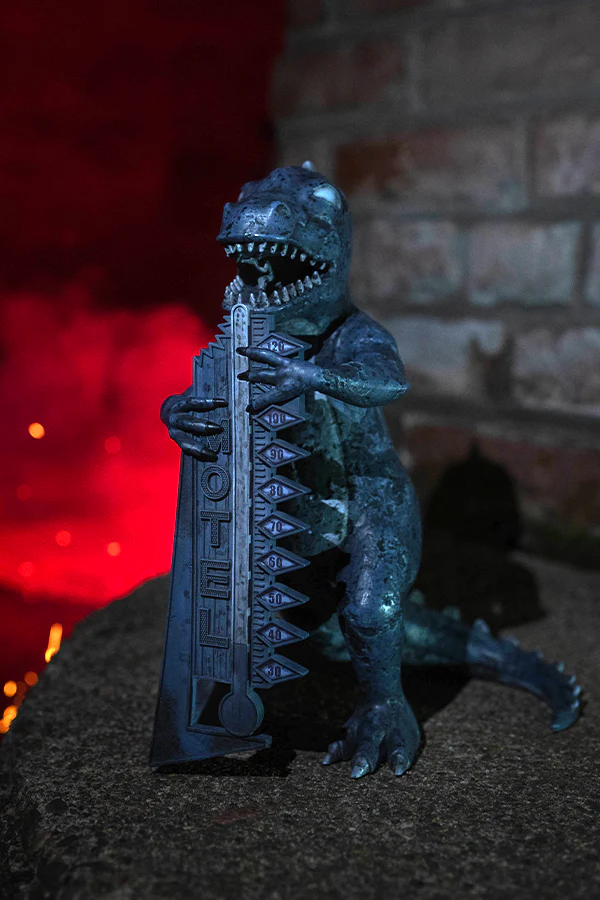 Fallout New Vegas Dinky the T-Rex Statue (Nighttime) - Image 2