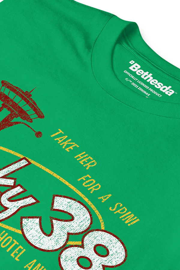 Fallout New Vegas Lucky 38 Casino Tee - Image 6