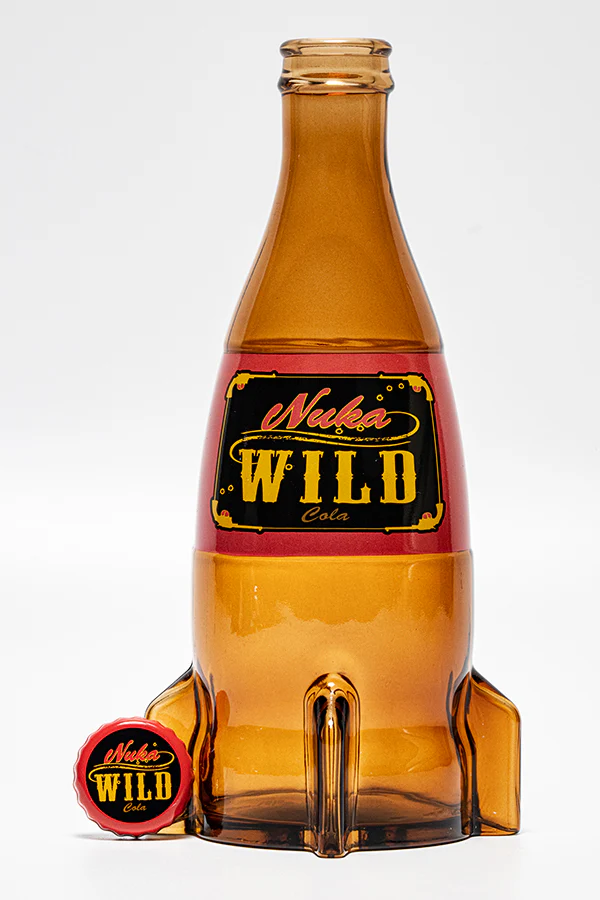 Fallout Nuka-Cola Wild Glass Bottle & Caps - Image 4