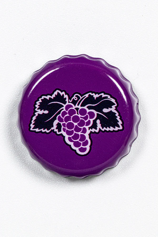 Fallout Nuka Grape Glass Bottle & Caps - Image 8