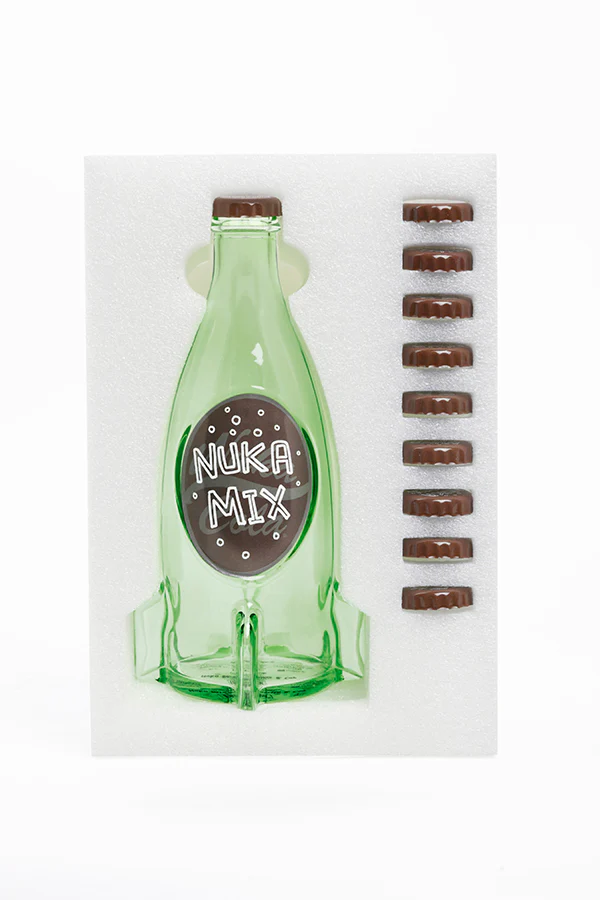 Fallout Nuka Mix Glass Bottle & Caps - Image 11