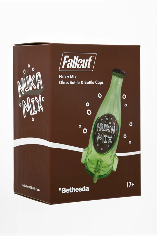 Fallout Nuka Mix Glass Bottle & Caps - Image 12