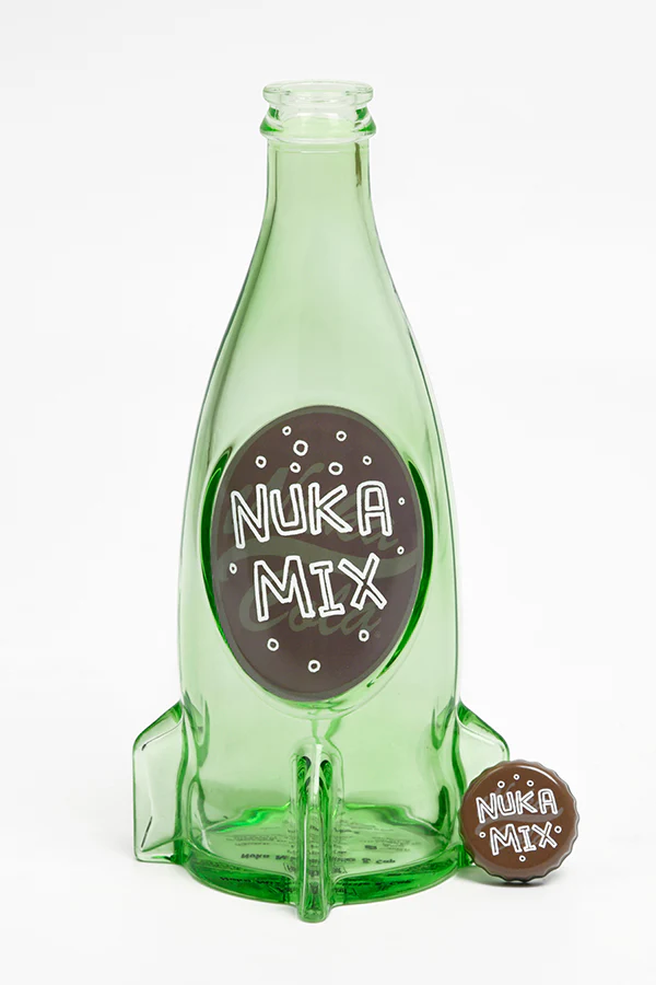 Fallout Nuka Mix Glass Bottle & Caps - Image 4