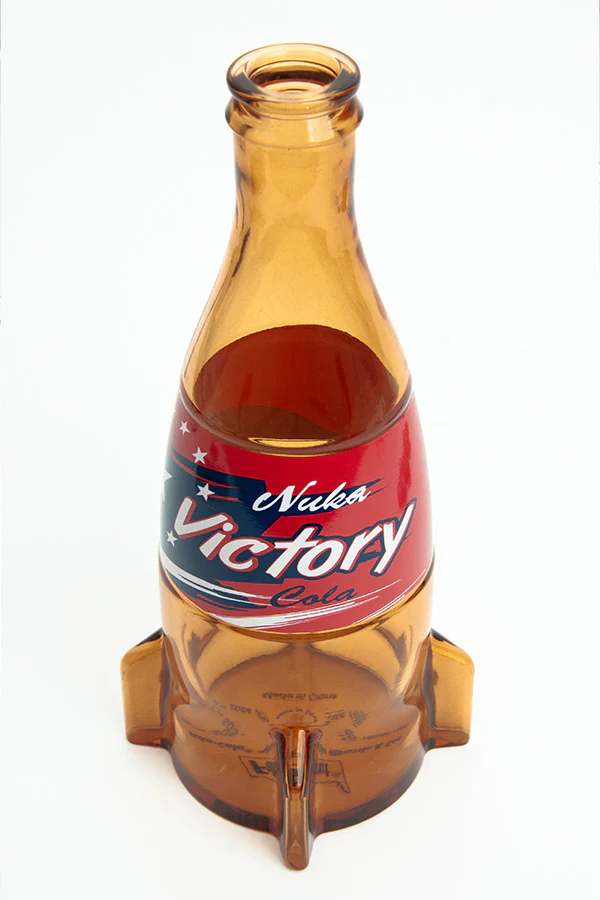 Fallout Nuka-Cola Victory Glass Bottle & Caps - Image 7