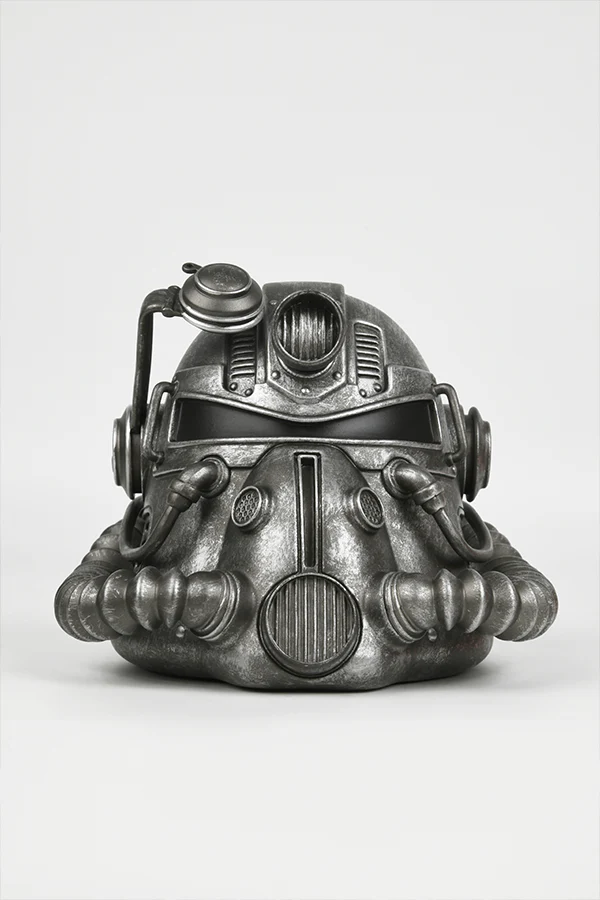 Fallout T-51 Power Armor Helmet Mini Desktop Statue - Image 13