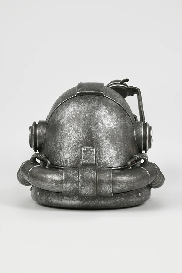 Fallout T-51 Power Armor Helmet Mini Desktop Statue - Image 17