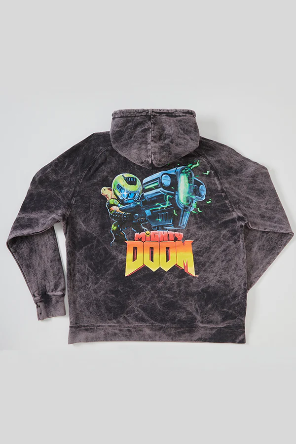 Mighty DOOM Time to Dye Hoodie - Image 7