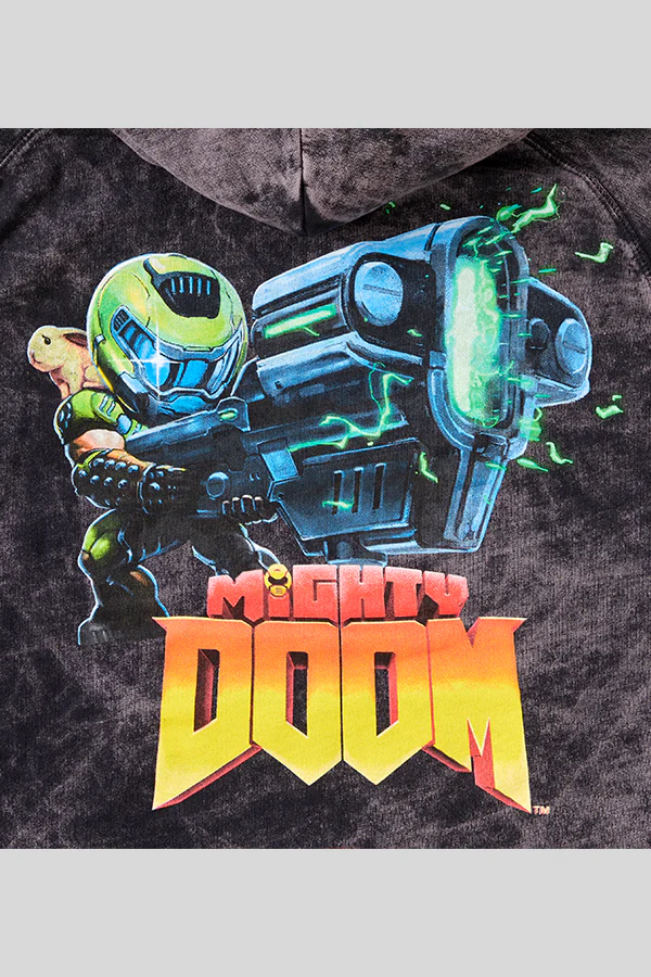 Mighty DOOM Time to Dye Hoodie - Image 8