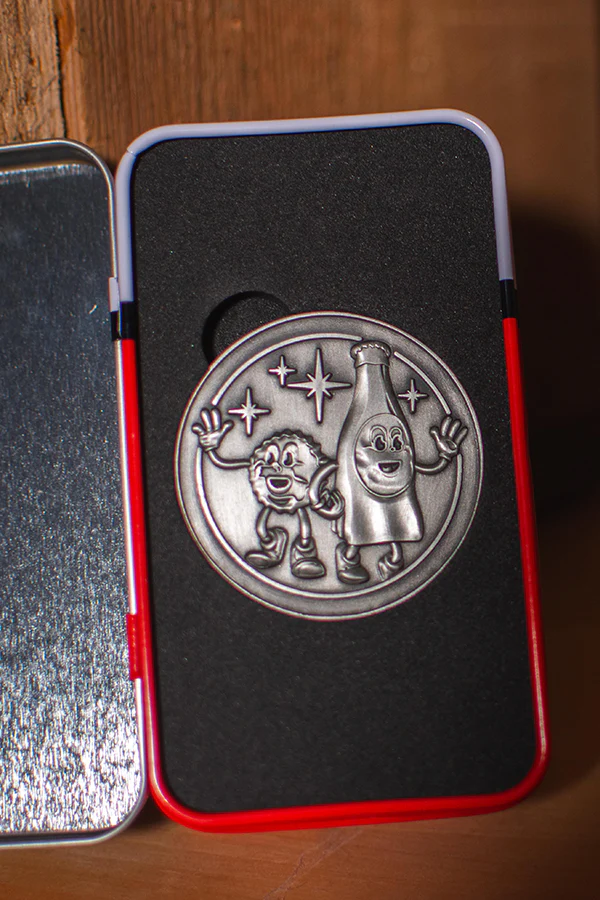 Fallout Nuka-Cola Coin Mini Fridge Tin - Image 2