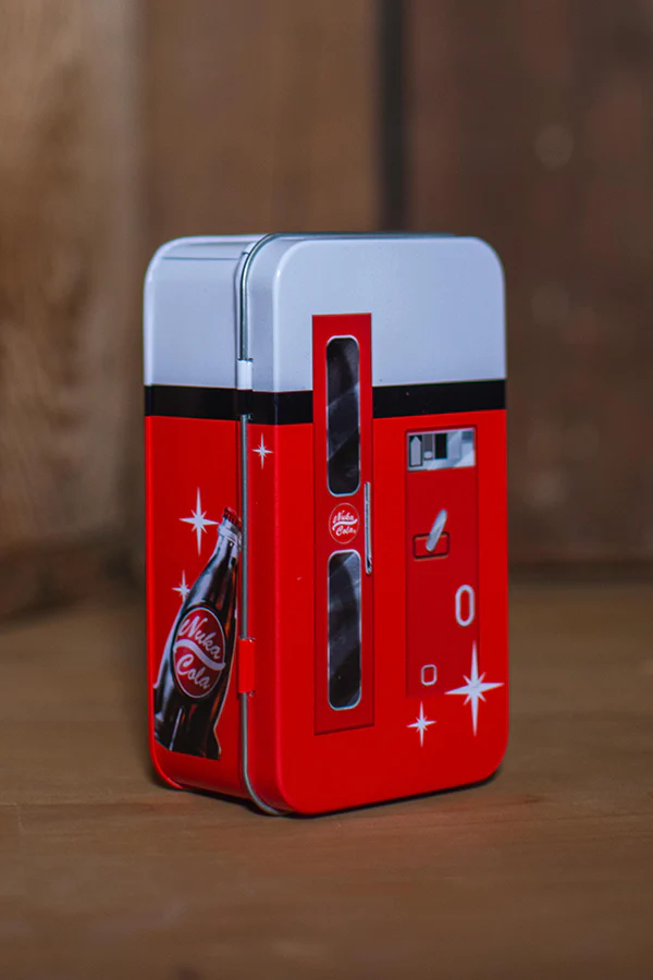 Fallout Nuka-Cola Coin Mini Fridge Tin - Image 7