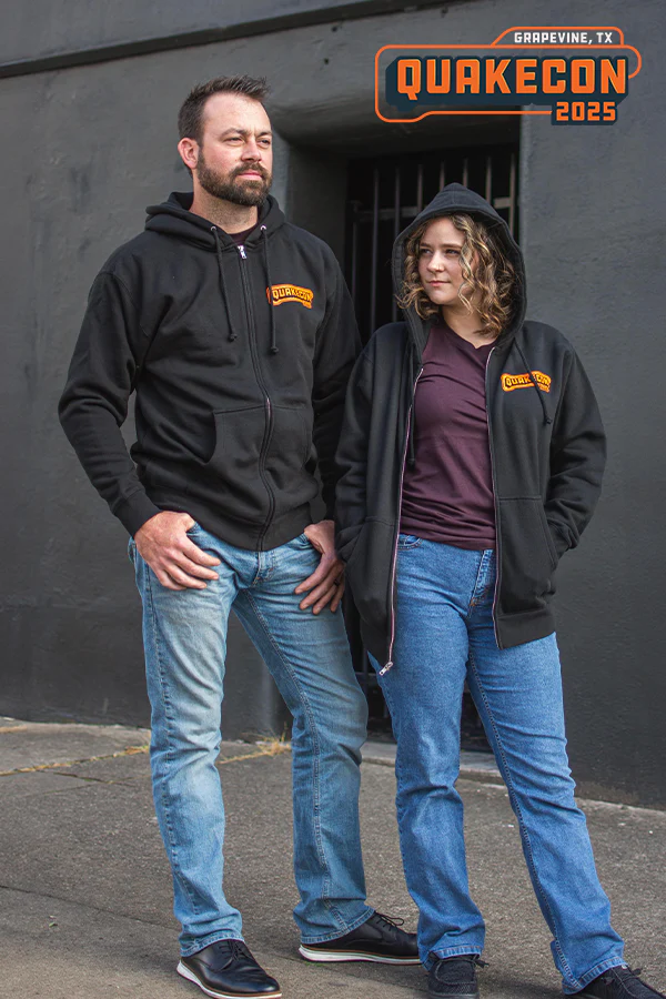 QuakeCon 2025 BYOC Zip-Up Hoodie - Image 5